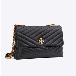 TORY BURCH KIRA CHEVRON CONVERTIBLE SHOULDER BAG